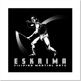 Eskrima Kali Arnis Warrior Posters and Art